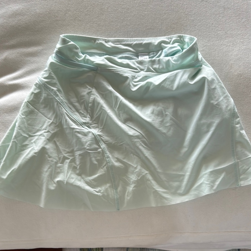 Athleta Girl Mint Green Game Point Skort, size L/12